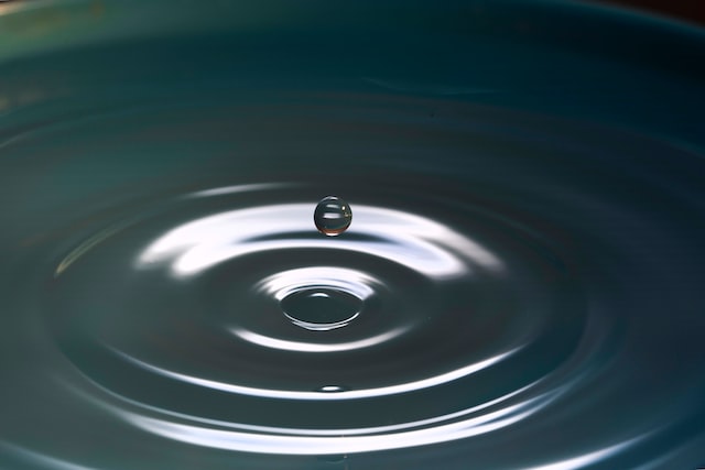 Image of ripple on water